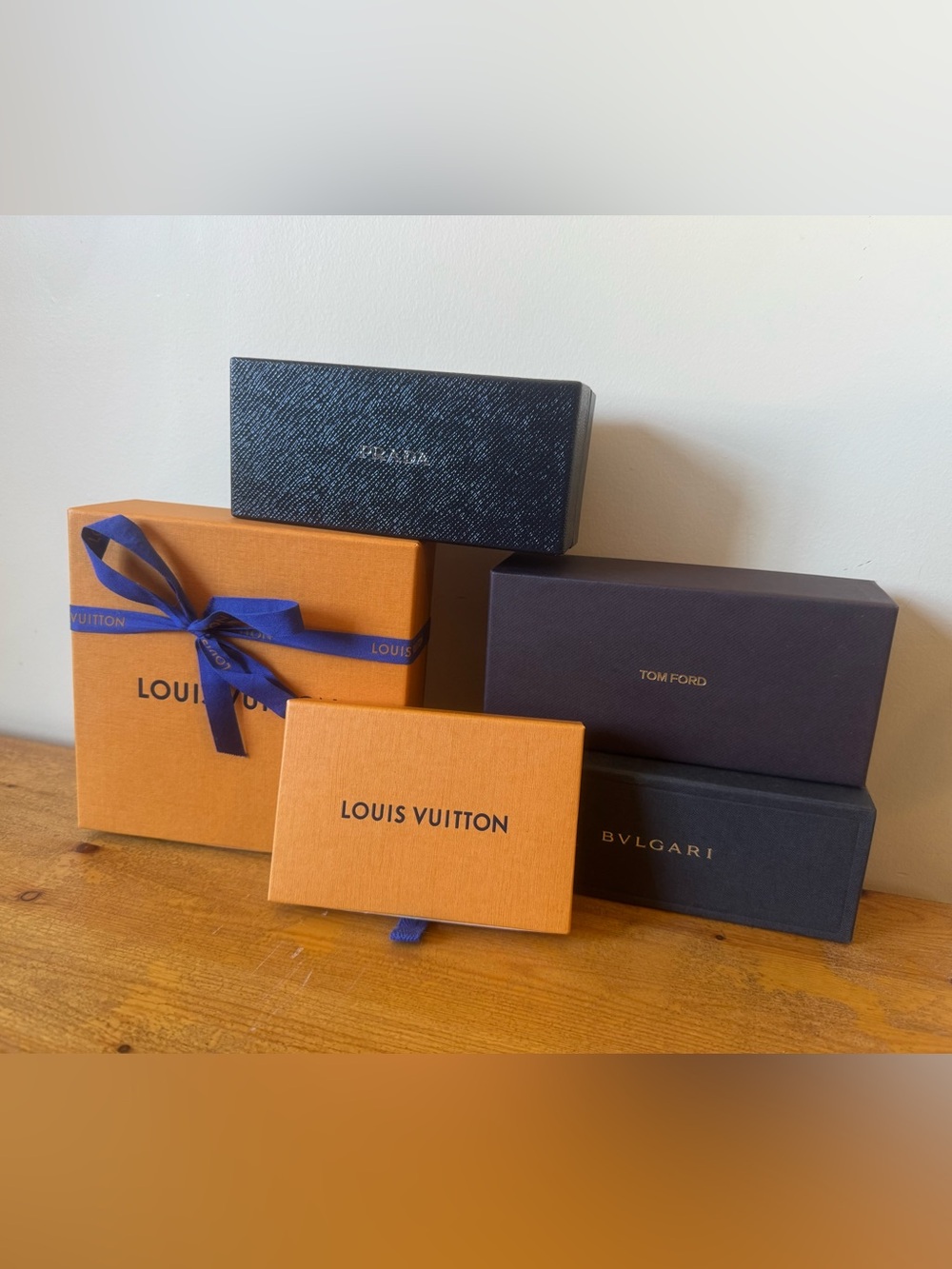 Designer Gift Box Haul- Louis Vuitton, Prada, Tom Ford, Bulgari